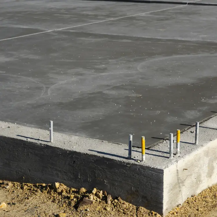 fundament betonbau projekt